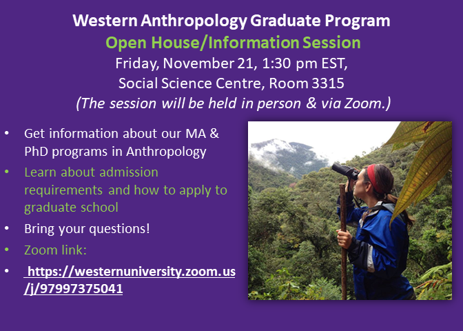 Anthro Graduate Event