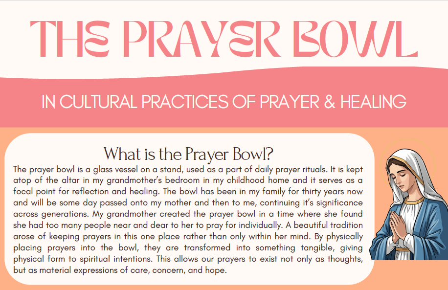 The Prayer Bowl poster by Malaina